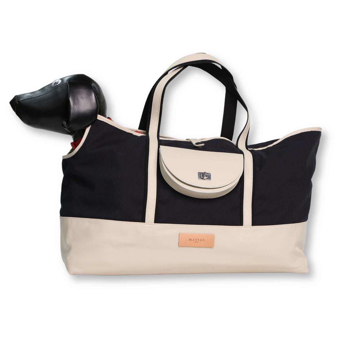 Village Dog Plush Tote